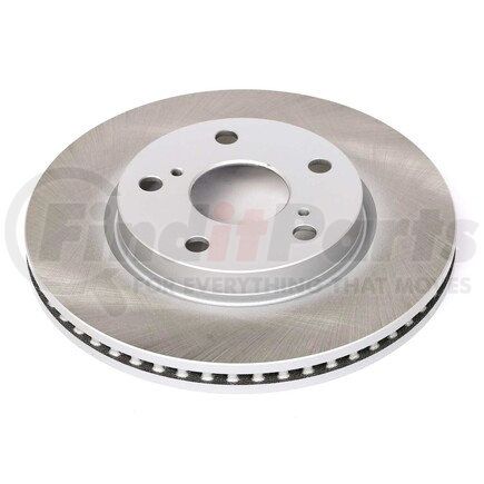 JBR1303SCR by POWERSTOP BRAKES - Disc Brake Rotor - Front, Vented, Semi-Coated for 10-12 Lexus HS250h