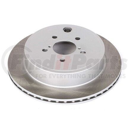 JBR1501SCR by POWERSTOP BRAKES - Disc Brake Rotor - Rear, Vented, Semi-Coated for 13-16 Scion FR-S