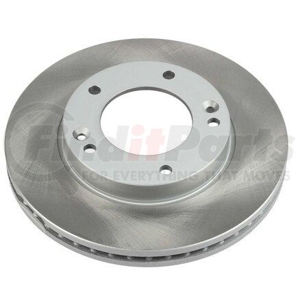 JBR1518SCR by POWERSTOP BRAKES - Disc Brake Rotor - Front, Vented, Semi-Coated for 07-09 Kia Sorento