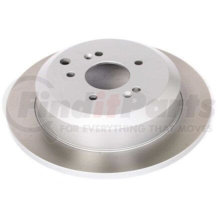 JBR1525SCR by POWERSTOP BRAKES - Disc Brake Rotor - Front, Vented, Semi-Coated for 07-12 Hyundai Veracruz