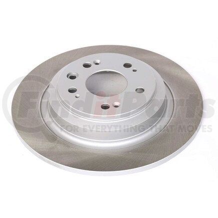 JBR1382SCR by POWERSTOP BRAKES - Disc Brake Rotor - Rear, Solid, Semi-Coated for 2009 - 2014 Acura TL