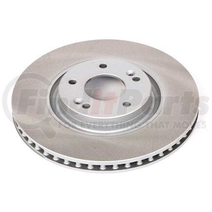 JBR1554SCR by POWERSTOP BRAKES - Disc Brake Rotor - Front, Vented, Semi-Coated for 12-17 Hyundai Azera