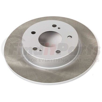 JBR752SCR by POWERSTOP BRAKES - Disc Brake Rotor - Rear, Solid, Semi-Coated for 96-01 Infiniti I30