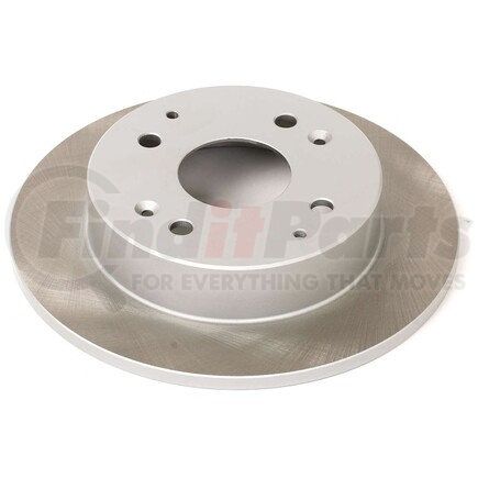 JBR526SCR by POWERSTOP BRAKES - Disc Brake Rotor - Rear, Solid, Semi-Coated for 1997 Acura CL