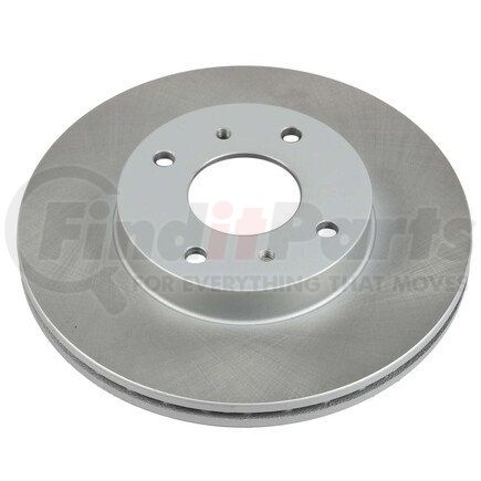 JBR557SCR by POWERSTOP BRAKES - Disc Brake Rotor - Front, Vented, Semi-Coated for 99-02 Infiniti G20