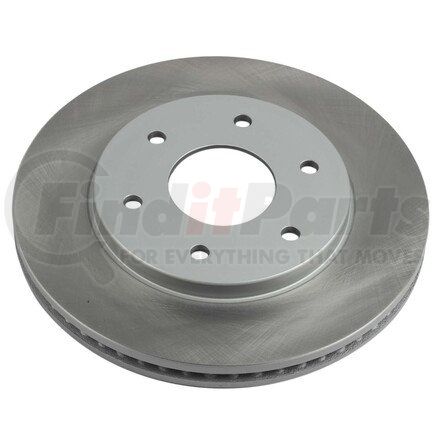 JBR993SCR by POWERSTOP BRAKES - Disc Brake Rotor - Front, Vented, Semi-Coated for 04-05 Infiniti QX56