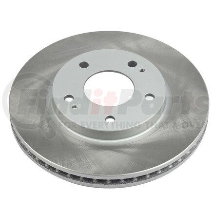 JBR966SCR by POWERSTOP BRAKES - Disc Brake Rotor - Front, Vented, Semi-Coated for 01-05 Chrysler Sebring