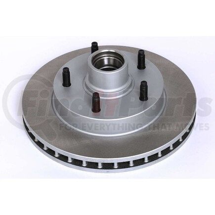 AR8728SCR by POWERSTOP BRAKES - Disc Brake Rotor - Front, Vented, Semi-Coated for 94-99 Dodge Ram 1500