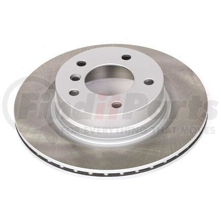 EBR1020SCR by POWERSTOP BRAKES - Disc Brake Rotor - Rear, Vented, Semi-Coated for 2006 BMW 325i