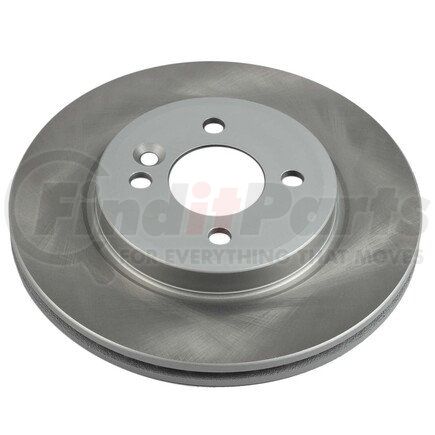 EBR651SCR by POWERSTOP BRAKES - Disc Brake Rotor - Front, Vented, Semi-Coated for 02-07 Mini Cooper