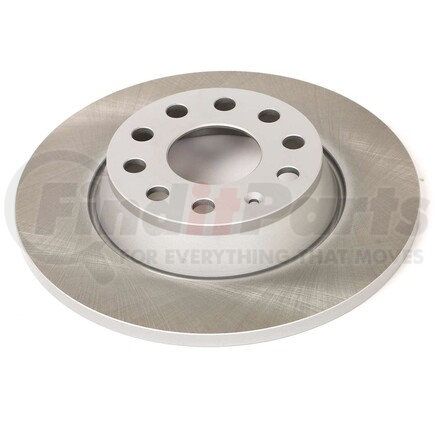 EBR899SCR by POWERSTOP BRAKES - Disc Brake Rotor - Rear, Solid, Semi-Coated for 2006 - 2009 Audi A3