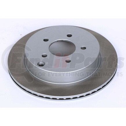 AR8191SCR by POWERSTOP BRAKES - Disc Brake Rotor - Rear, Vented, Semi-Coated for 2007-2010 Ford Edge