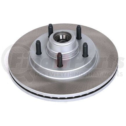 AR8583SCR by POWERSTOP BRAKES - Disc Brake Rotor - Front, Vented, Semi-Coated for 00-03 Ford F-150