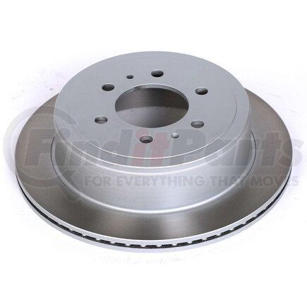 AR8598SCR by POWERSTOP BRAKES - Disc Brake Rotor - Front, Vented, Semi-Coated for 04-11 Ford F-150