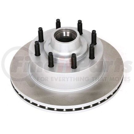 AR8546SCR by POWERSTOP BRAKES - Disc Brake Rotor - Front, Vented, Semi-Coated for 2007 Ford E-150