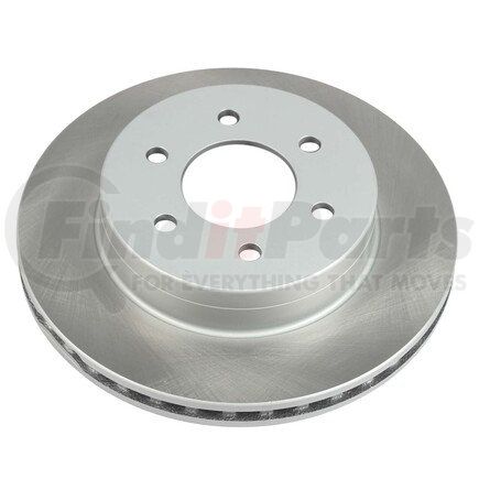 AR8738SCR by POWERSTOP BRAKES - Disc Brake Rotor - Front, Vented, Semi-Coated for 97-02 Dodge Dakota