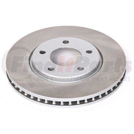 AR8754SCR by POWERSTOP BRAKES - Disc Brake Rotor - Front, Vented, Semi-Coated for 01-07 Chrysler Town & Country