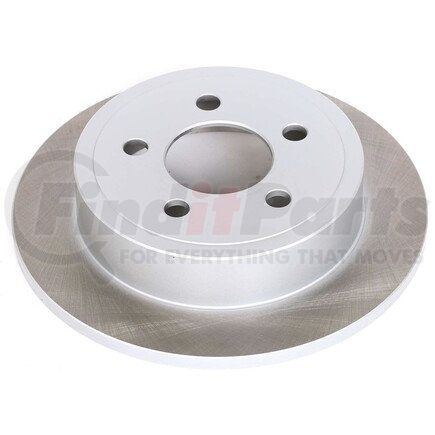 AR8768SCR by POWERSTOP BRAKES - Disc Brake Rotor - Rear, Solid, Semi-Coated for 03-07 Jeep Liberty