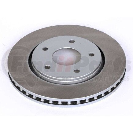 AR8797SCR by POWERSTOP BRAKES - Disc Brake Rotor - Front, Vented, Semi-Coated for 08-16 Chrysler Town & Country