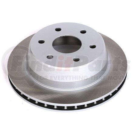 AR8645SCR by POWERSTOP BRAKES - Disc Brake Rotor - Rear, Vented, Semi-Coated for 02-06 Cadillac Escalade