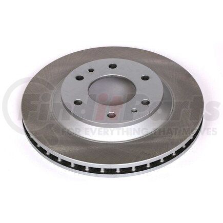 AR8649SCR by POWERSTOP BRAKES - Disc Brake Rotor - Front, Vented, Semi-Coated for 04-05 Buick Rainier