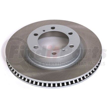 JBR1395SCR by POWERSTOP BRAKES - Disc Brake Rotor - Front, Vented, Semi-Coated for 10-21 Lexus GX460