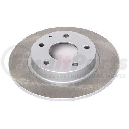 JBR1594SCR by POWERSTOP BRAKES - Disc Brake Rotor - Rear, Solid, Semi-Coated for 2014 - 2021 Mazda 3