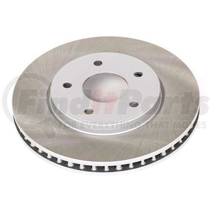 JBR1557SCR by POWERSTOP BRAKES - Disc Brake Rotor - Front, Vented, Semi-Coated for 15-18 Chevrolet City Express