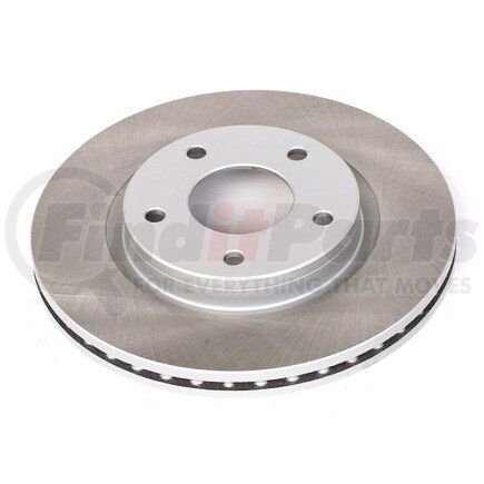 JBR1591SCR by POWERSTOP BRAKES - Disc Brake Rotor - Front, Vented, Semi-Coated for 13-19 Nissan Sentra