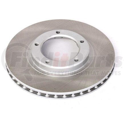 JBR790SCR by POWERSTOP BRAKES - Disc Brake Rotor - Front, Vented, Semi-Coated for 95-04 Toyota Tacoma