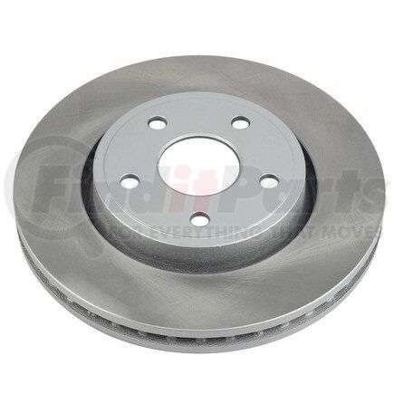 AR83071SCR by POWERSTOP BRAKES - Disc Brake Rotor - Front, Vented, Semi-Coated for 2007-2011 Dodge Nitro