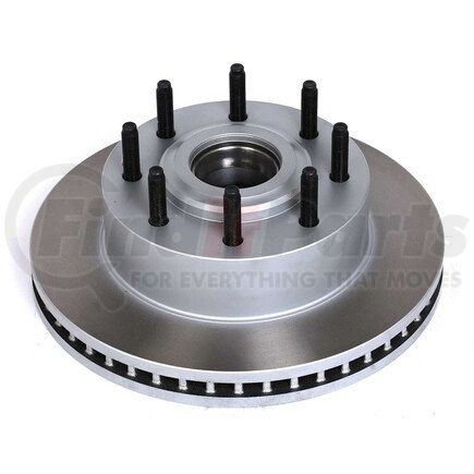 AR85138SCR by POWERSTOP BRAKES - Disc Brake Rotor - Front, Vented, Semi-Coated for 2006 - 2012 Ford F-250 Super Duty