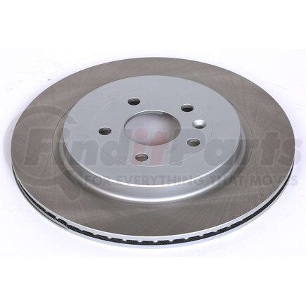 AR85142SCR by POWERSTOP BRAKES - Disc Brake Rotor - Rear, Vented, Semi-Coated for 13-19 Ford Explorer