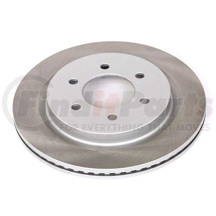 AR85195SCR by POWERSTOP BRAKES - Disc Brake Rotor - Rear, Vented, Semi-Coated for 18-21 Ford Expedition