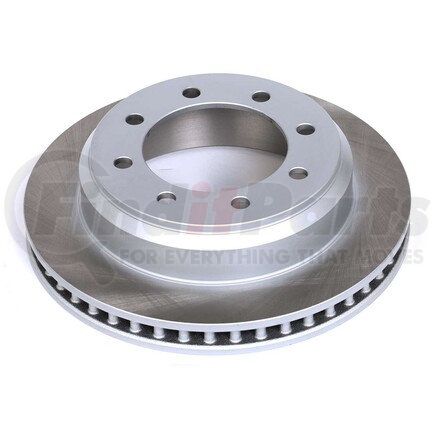 AR85123SCR by POWERSTOP BRAKES - Disc Brake Rotor - Rear, Vented, Semi-Coated for  2008 - 2014 Ford E-150