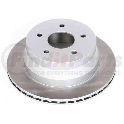 AR8636SCR by POWERSTOP BRAKES - Disc Brake Rotor - Rear, Vented, Semi-Coated for 97-05 Chevrolet Blazer