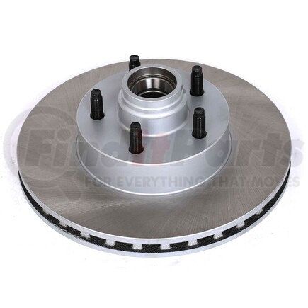 AR8551SCR by POWERSTOP BRAKES - Disc Brake Rotor - Front, Vented, Semi-Coated for 95-01 Ford Explorer