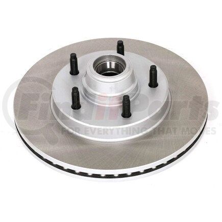 AR8555SCR by POWERSTOP BRAKES - Disc Brake Rotor - Front, Vented, Semi-Coated for 97-00 Ford F-150