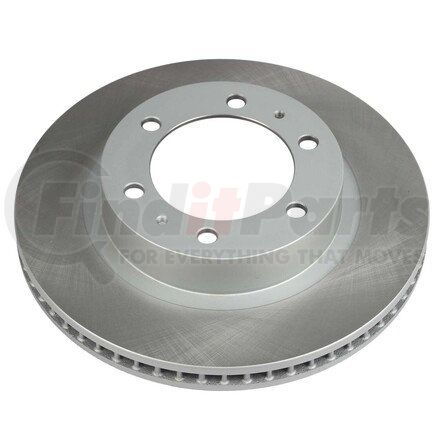 JBR1121SCR by POWERSTOP BRAKES - Disc Brake Rotor - Front, Vented, Semi-Coated for 03-09 Toyota 4Runner