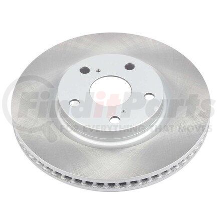 JBR1127SCR by POWERSTOP BRAKES - Disc Brake Rotor - Front, Vented, Semi-Coated for 13-18 Lexus ES300h