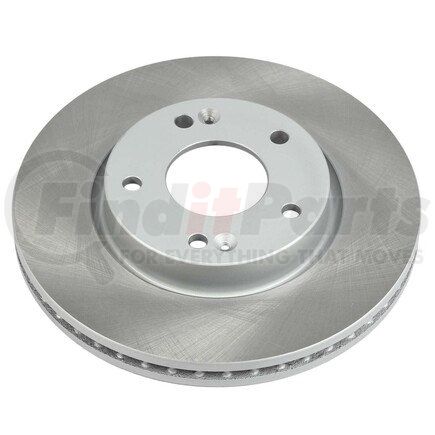 JBR1136SCR by POWERSTOP BRAKES - Disc Brake Rotor - Front, Vented, Semi-Coated for 09-12 Hyundai Elantra