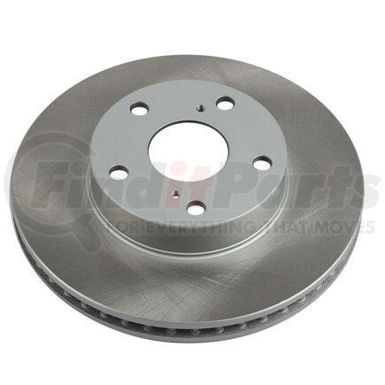 JBR1120SCR by POWERSTOP BRAKES - Disc Brake Rotor - Front, Vented, Semi-Coated for 05-15 Toyota Tacoma