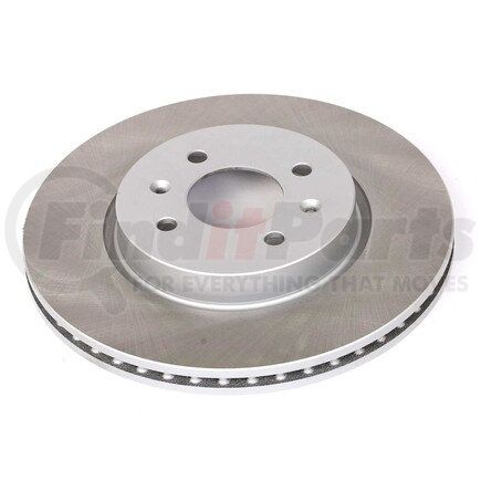 JBR1562SCR by POWERSTOP BRAKES - Disc Brake Rotor - Front, Vented, Semi-Coated for 18-21 Hyundai Accent