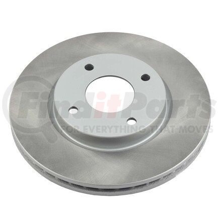 JBR1191SCR by POWERSTOP BRAKES - Disc Brake Rotor - Front, Vented, Semi-Coated for 09-14 Nissan Cube