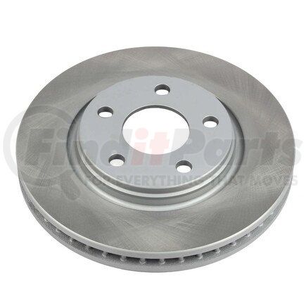 AR8280SCR by POWERSTOP BRAKES - Disc Brake Rotor - Front, Vented, Semi-Coated for 2005-2009 Buick Allure