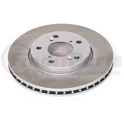 JBR989SCR by POWERSTOP BRAKES - Disc Brake Rotor - Front, Vented, Semi-Coated for 05-10 Honda Odyssey