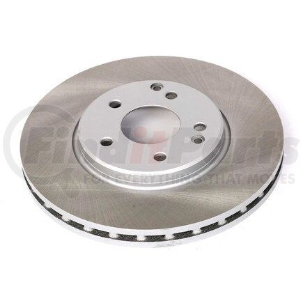 EBR625SCR by POWERSTOP BRAKES - Disc Brake Rotor - Front, Vented, Semi-Coated for 2004 - 2008 Chrysler Crossfire