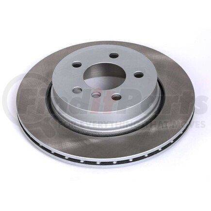 EBR689SCR by POWERSTOP BRAKES - Disc Brake Rotor - Rear, Vented, Semi-Coated for 2004 - 2010 BMW X3