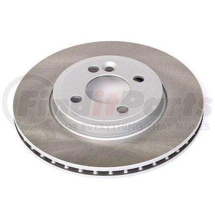 EBR854SCR by POWERSTOP BRAKES - Disc Brake Rotor - Front, Vented, Semi-Coated for 07-16 Mini Cooper