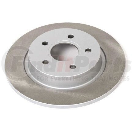 EBR1066SCR by POWERSTOP BRAKES - Disc Brake Rotor - Rear, Solid, Semi-Coated for 2008 - 2013 Volvo C30